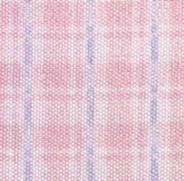 Dollhouse Miniature Silk Fabric: Cottage Plaid